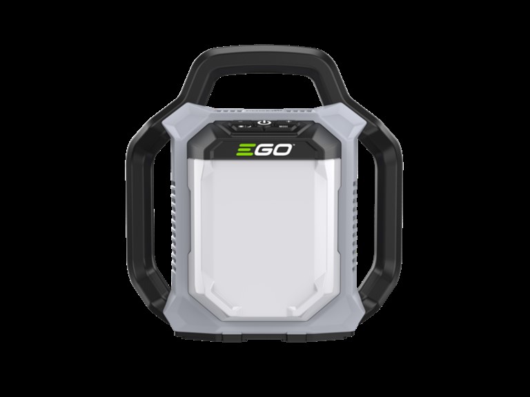 EGO LT0300 E:   Die EGO Power+ Prism Light ist in der Helligkeit von 600-3.000 Lumen einstel